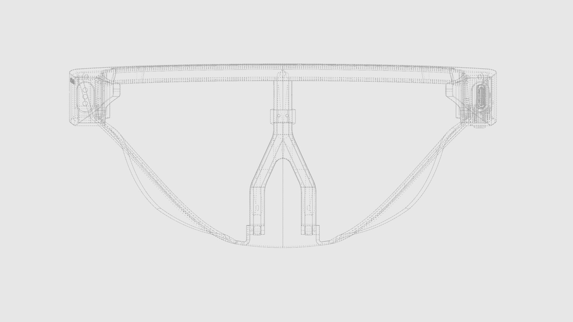 Air purifying glasses